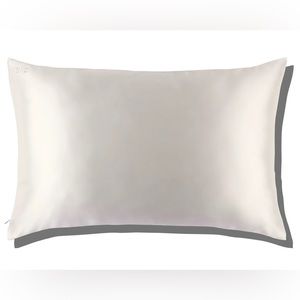 SLIP WHITE QUEEN ZIPPERED PILLOWCASE